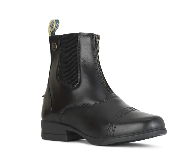 Shires Moretta Rosetta Kids Paddock Boot Black